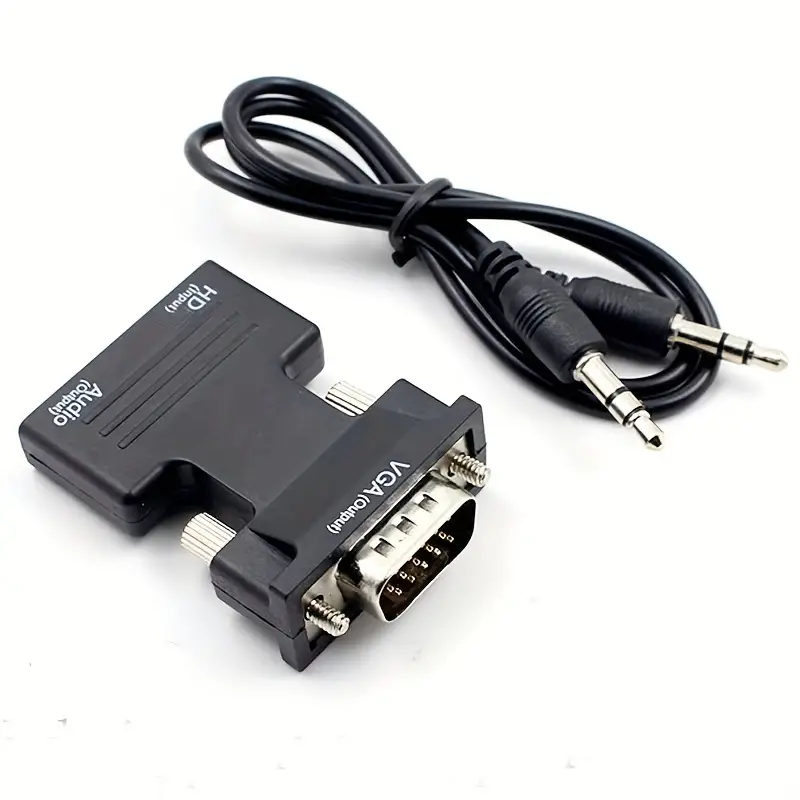 تحويلة شاشة مع صوت HDMI to VGA
