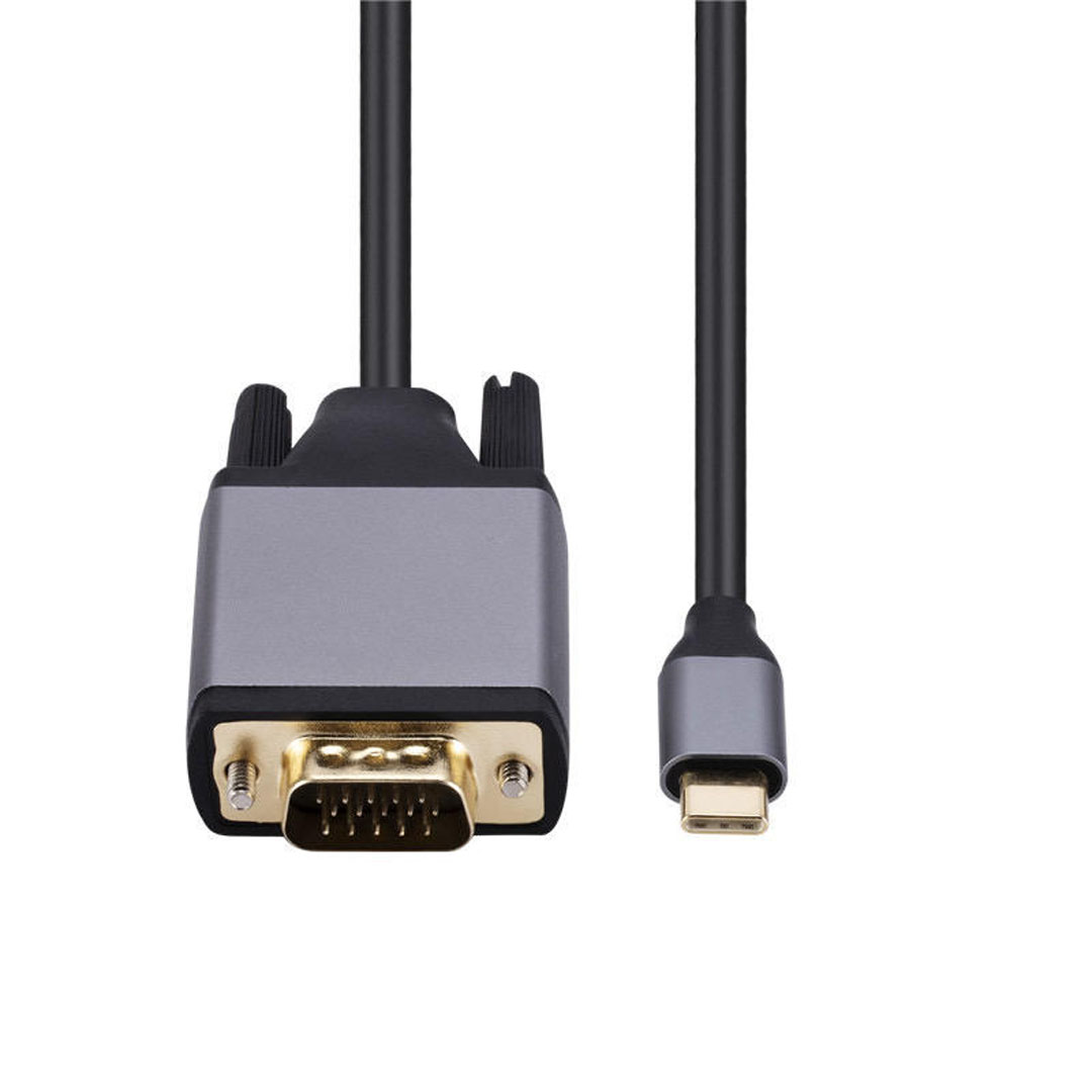 كيبل تشغيل الهاتف على الشاشة من TYPE-C الى VGA