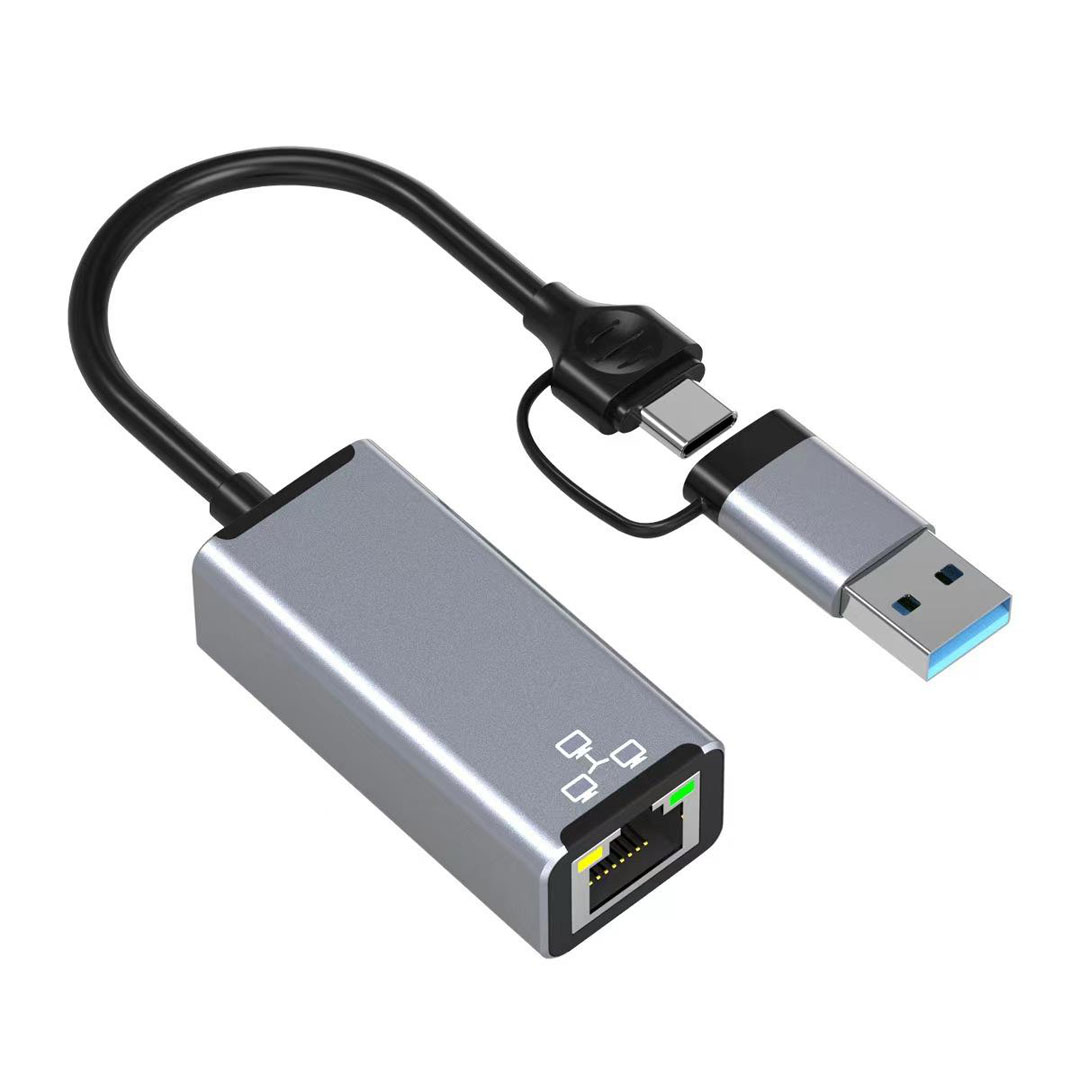 تحويل من USB - Typ-C الى شبكة ايثرنت