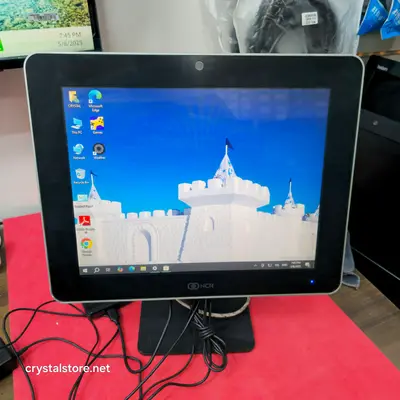 كمبيوتر نقطة بيع مستعمل ومجدد شاشة لمس 15 بوصة NCR CELERON, 8RAM