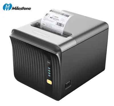 طابعة فواتير حرارية مايل ستون موديل 80  (USB + LAN)