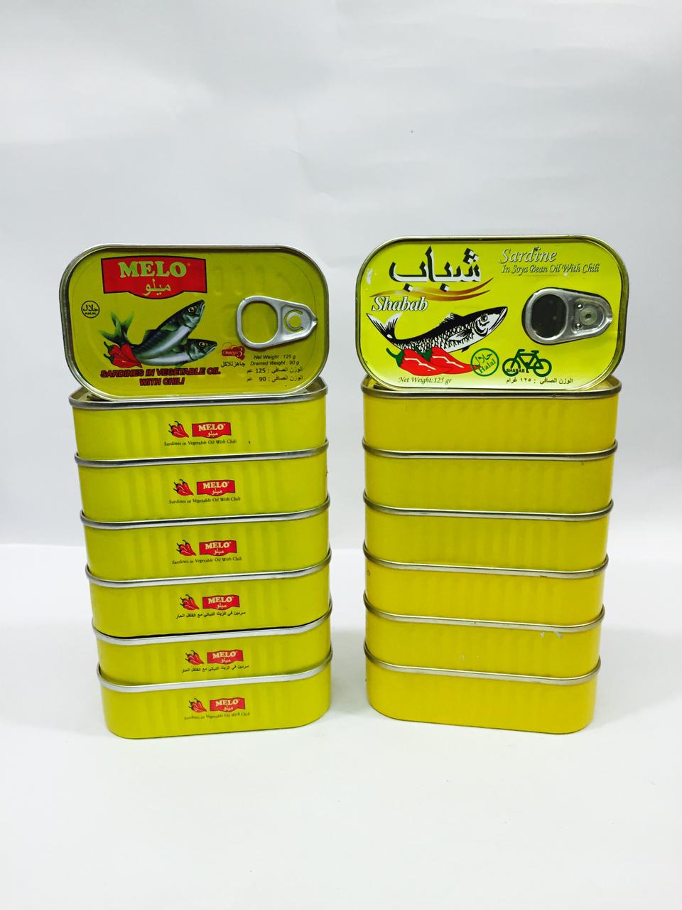 ماسي سردین میلو سارد120 غرام*50عدد