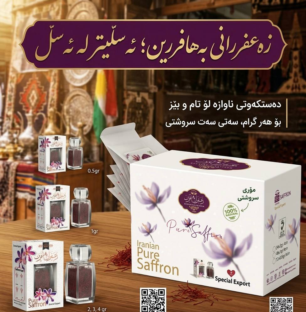 زةعفران بجوك بلاستيك+باكةت 0.5 غرام*1عدد