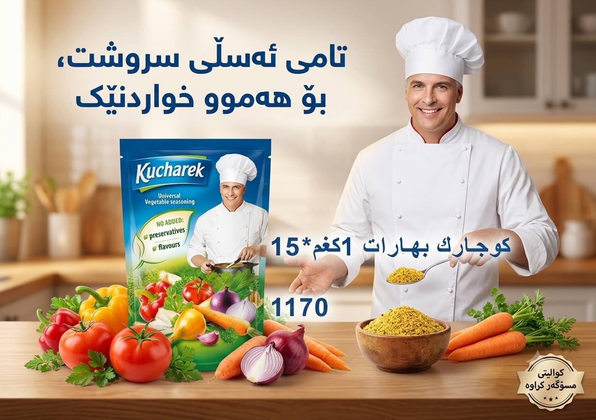 بةهارات كوجةريك كةورة 1كيلوي*15عدد