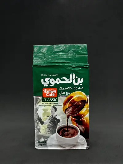 قاوةي بن حموي كةسك 180 غرام*12عدد