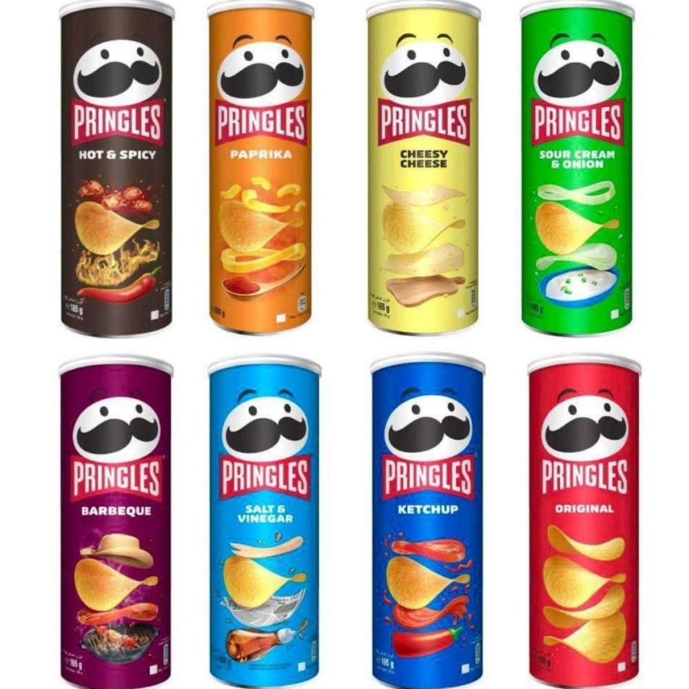 جبس PRINGLES برينجلز كبير 165 غم