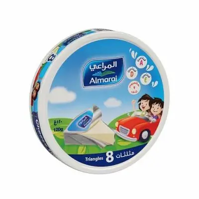 جبنة المراعي مثلثات 120 غم