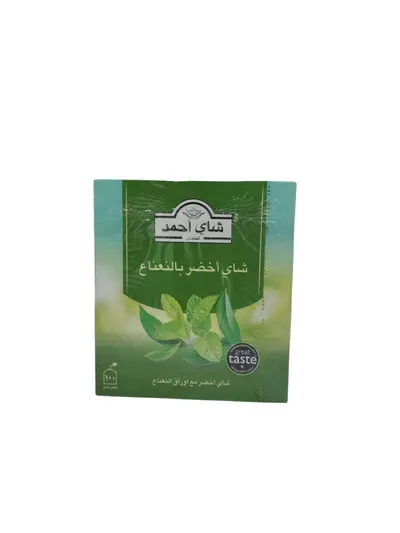 شاي تيباك احمد اخضر بالنعناع  *100