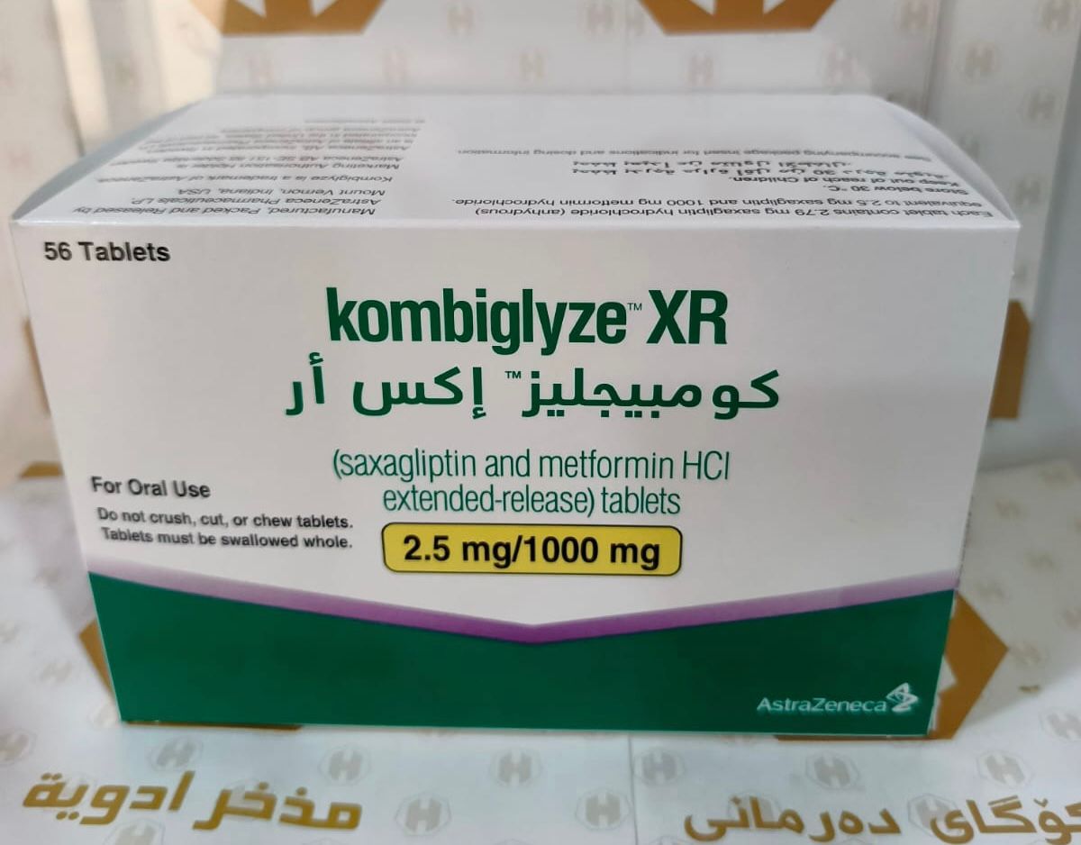 KOMBIGLYZE2.5/1000 MG