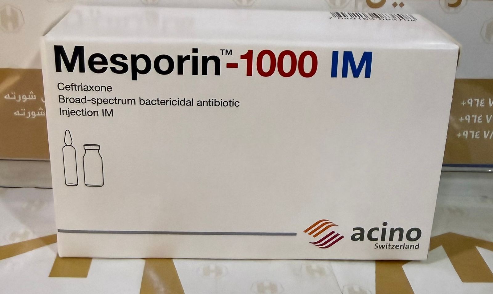 MESPORN 1000 MG IM