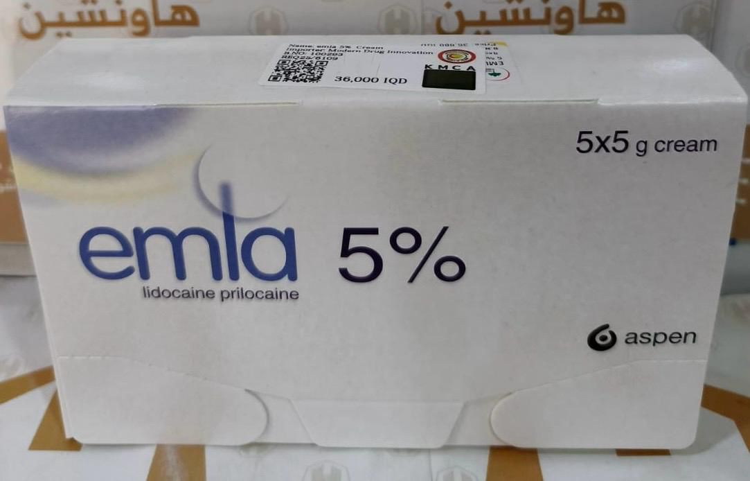 EMLA 5%  5g CREAM