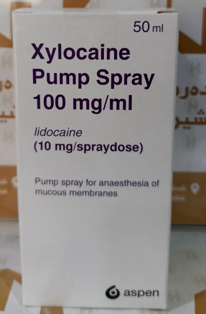 XYLOCAINE PUMP SPRAY 100 MG/ML