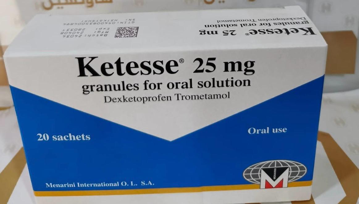 KETESSE 25 MG SACHEAT