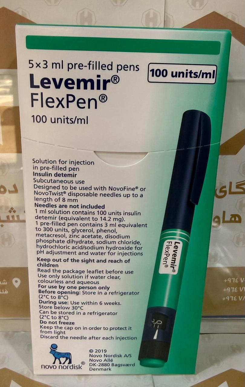 LEVEMIR FLEXPEN 100 IU