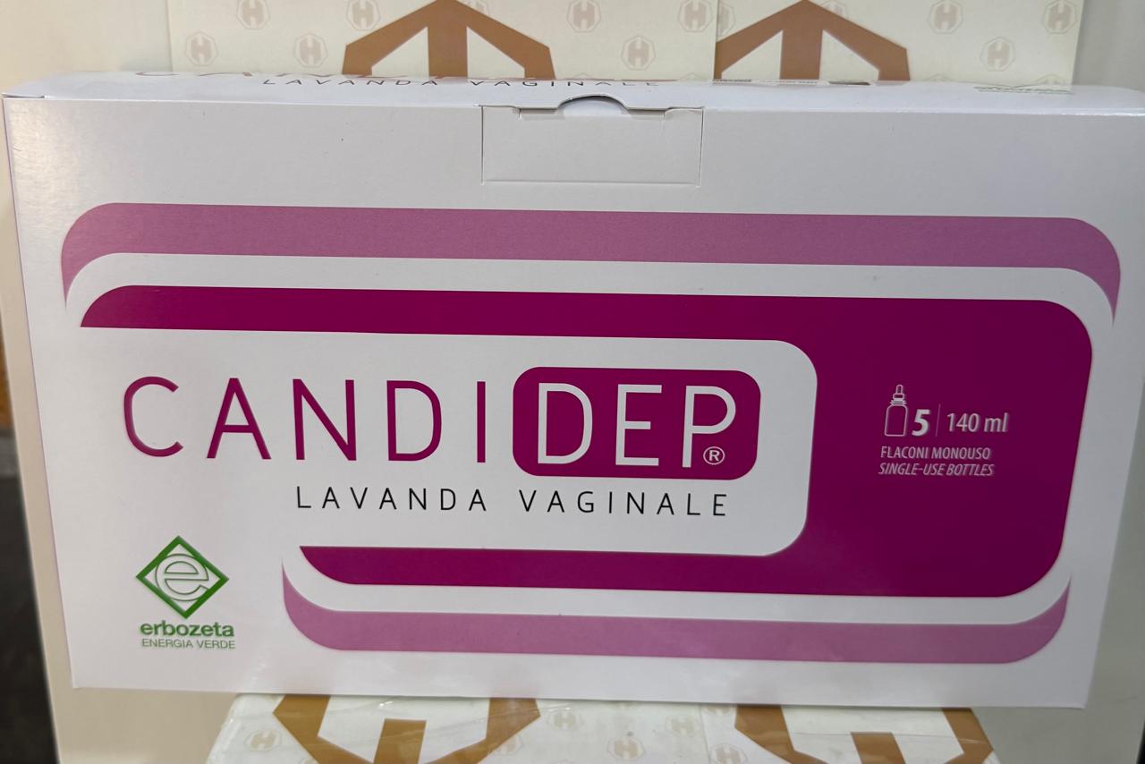 CANDIDEP VAGINAL DOUCHE 5 BOTTLE ERBOZETA