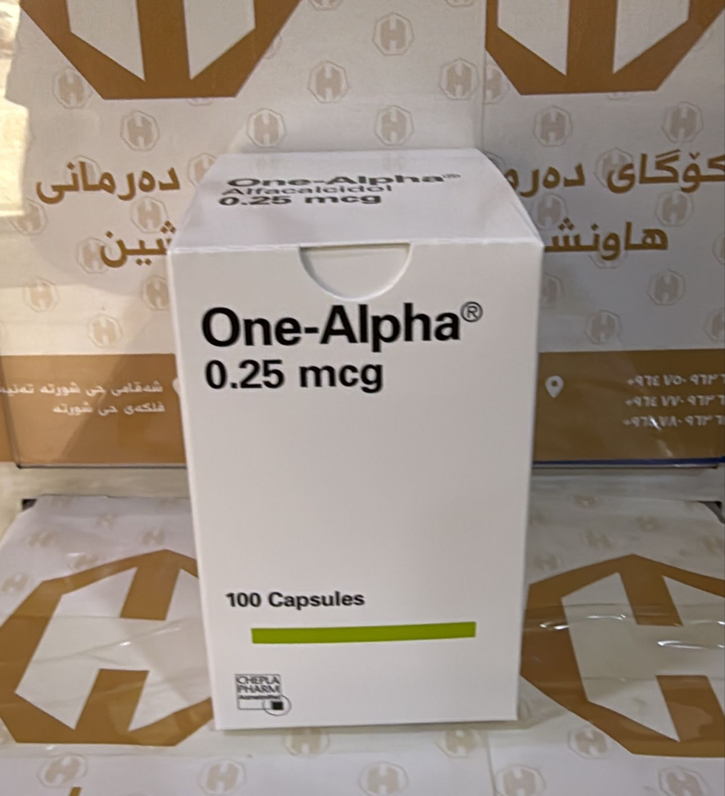 ONE_ ALPHA 0.25 MCG 100 CAP