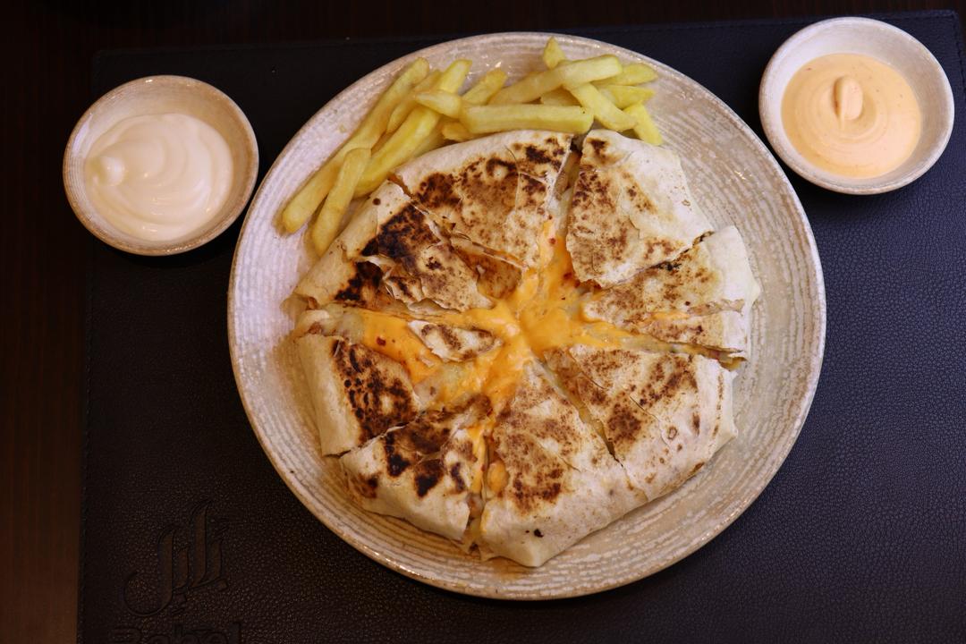 صحن شاورما لحم اكسترا