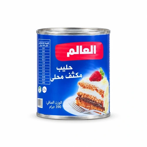 حليب محلى العالم 395غ