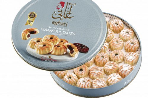 اغاتي معمول سميد بالتمر