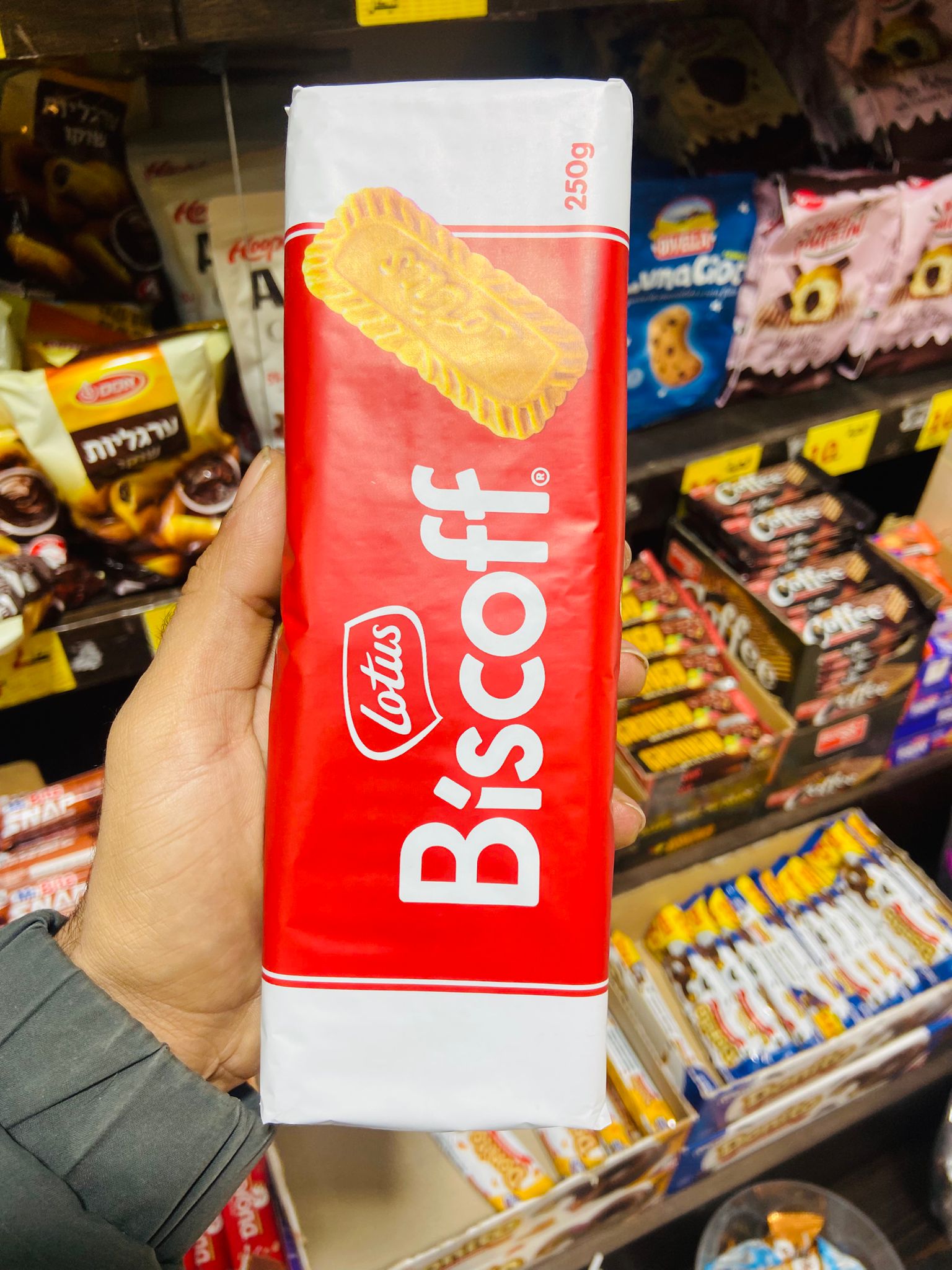 لوتس بسكوت ساده 250 غم *