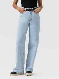 WIDE LEG JEANS-LIGHT BLUE