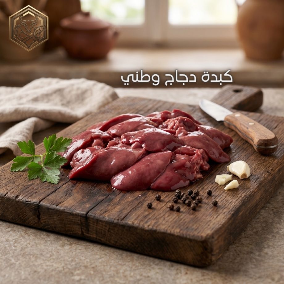 كبدة دجاج وطني