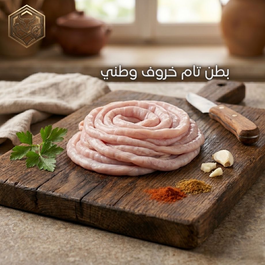 بطن تام خروف وطني