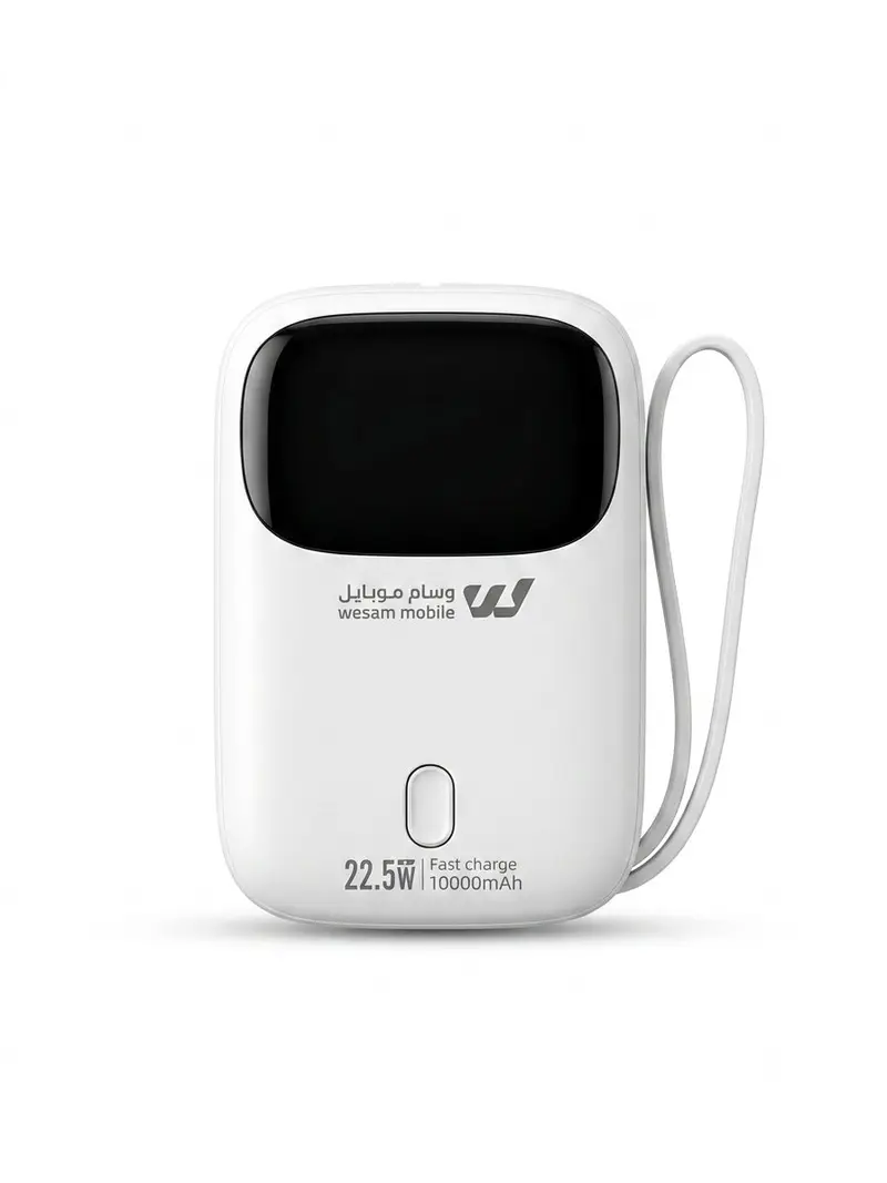 Wesam Mobile 10000mAh Power Bank 22.5W 20W PD