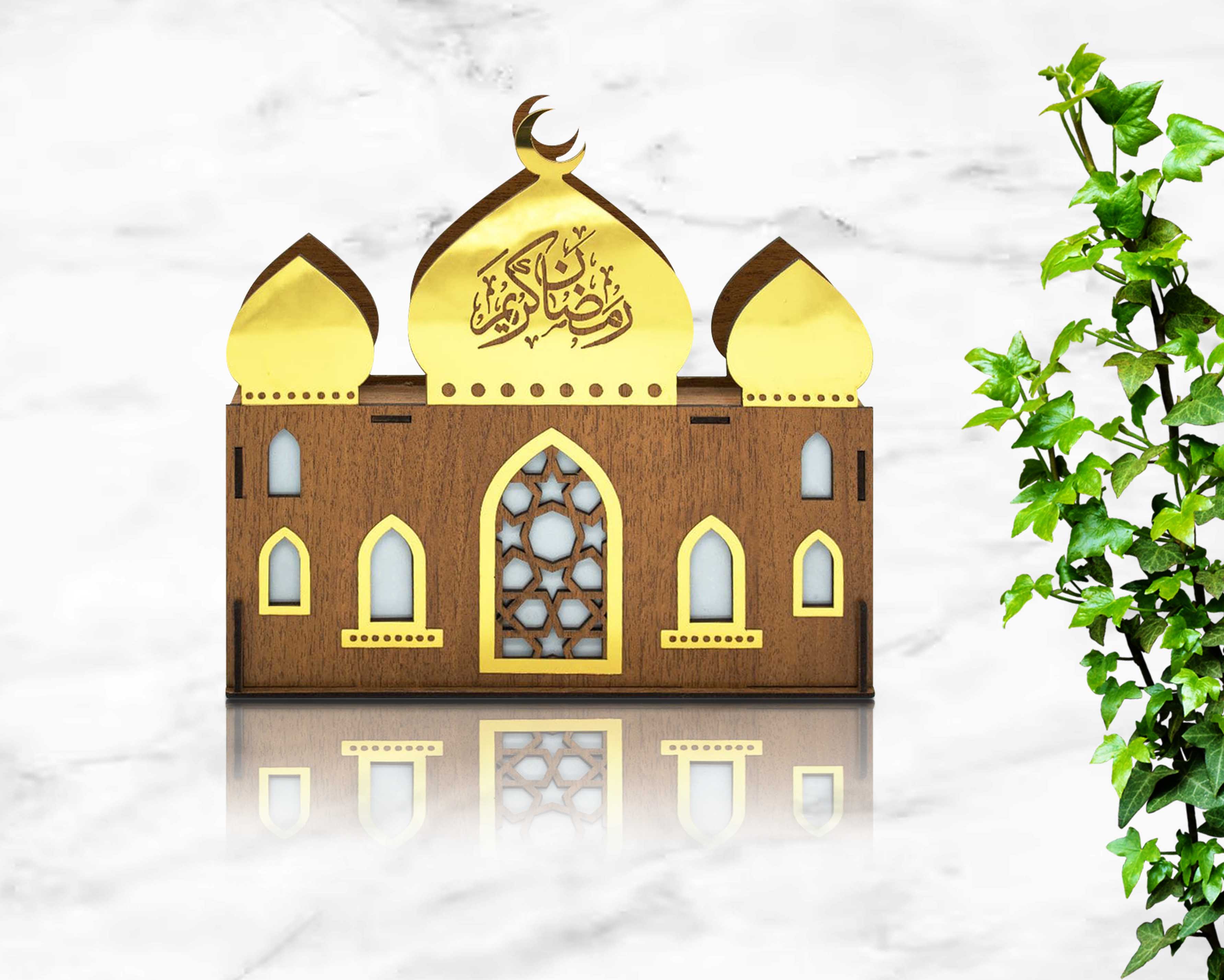 صمدية موديل جامع منيرة مع مكان لحمل القرآن الكريم