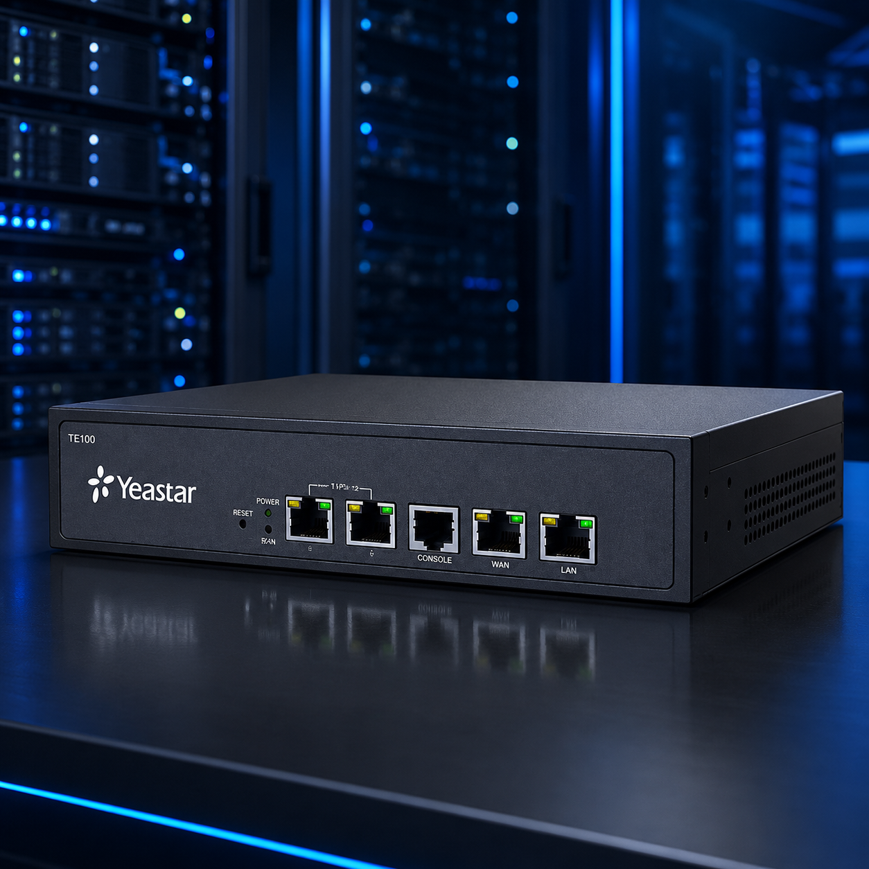 بوابة Yeastar TE100 E1/T1/PRI VoIP