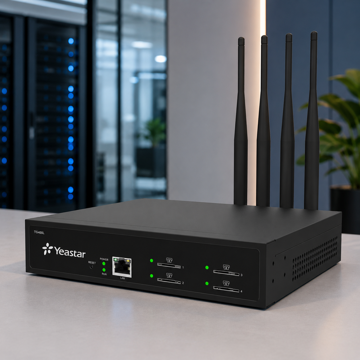 بوابة Yeastar TG400L 4G LTE VoIP