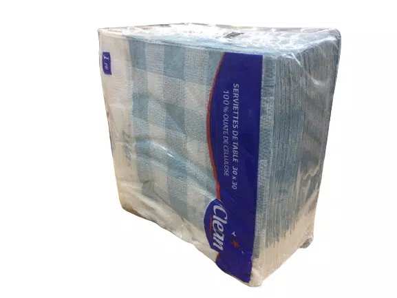 مناديل مائدة ملون كلين 30*30