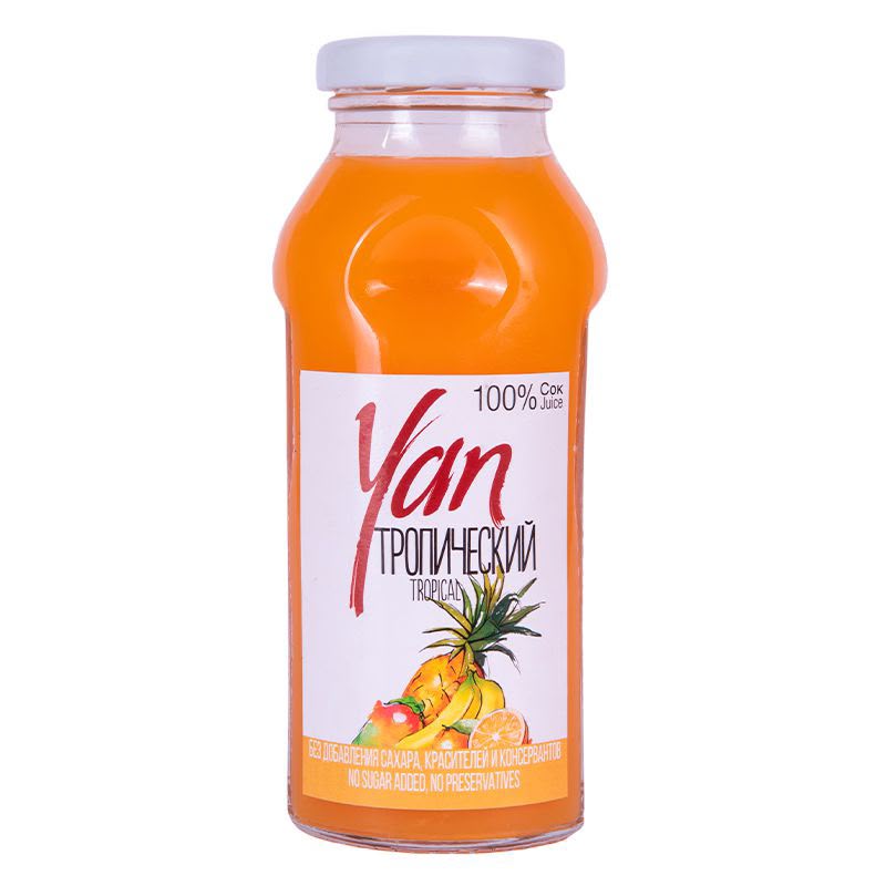 شەربەت یان تڕۆپیکاڵ ٪100 سروشتی 250 مل * 12 عدد