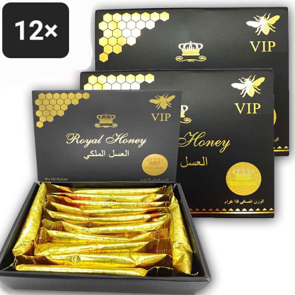 العسل الملکی vip ی 15 غرام * 12 عدد