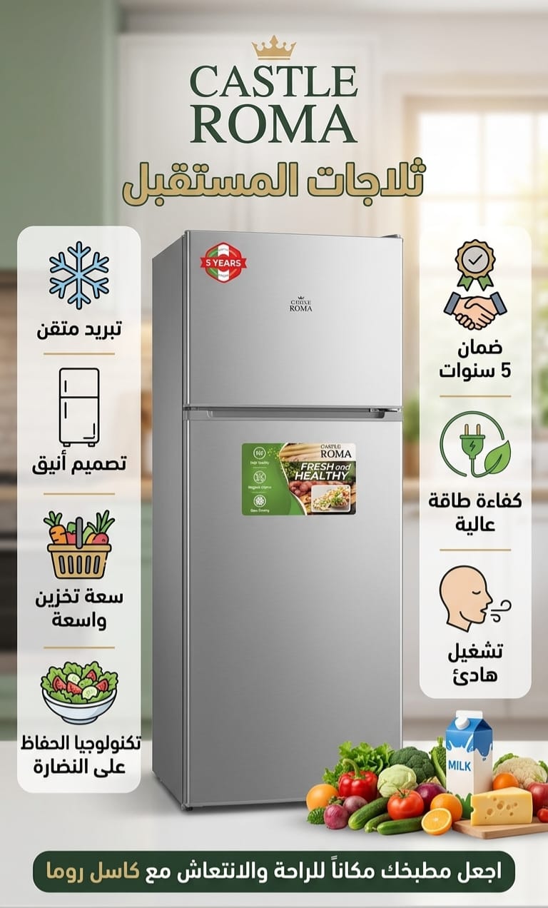 براد روما470لتر ستالس24قدم