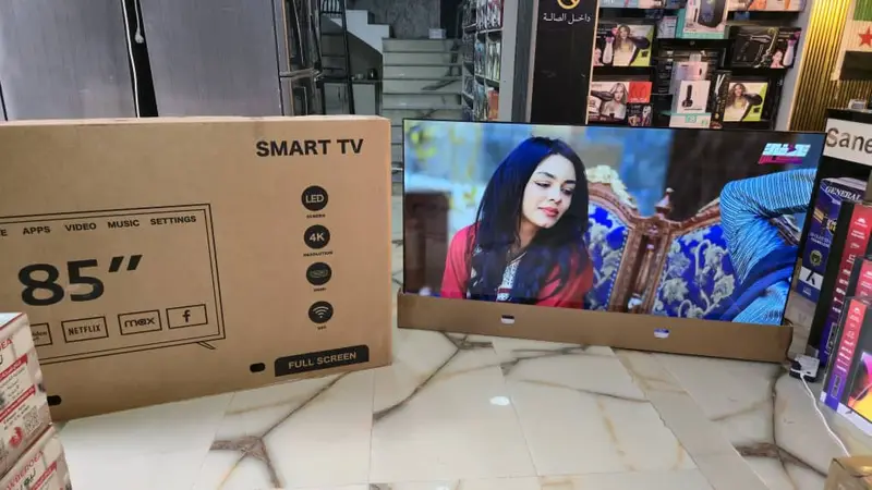شاشة 85بوصة كرايت4k