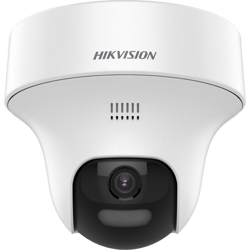 3K Two Way Audio & Siren Fixed Bullet PT TurretHigh quality imaging with 3K, 2960 × 1665 resolution built-in two-way audio