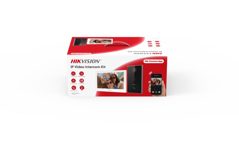 IP Video Intercom Kit Door station x1, Indoor station x1, PSU × 2, 32GB TF card x1
