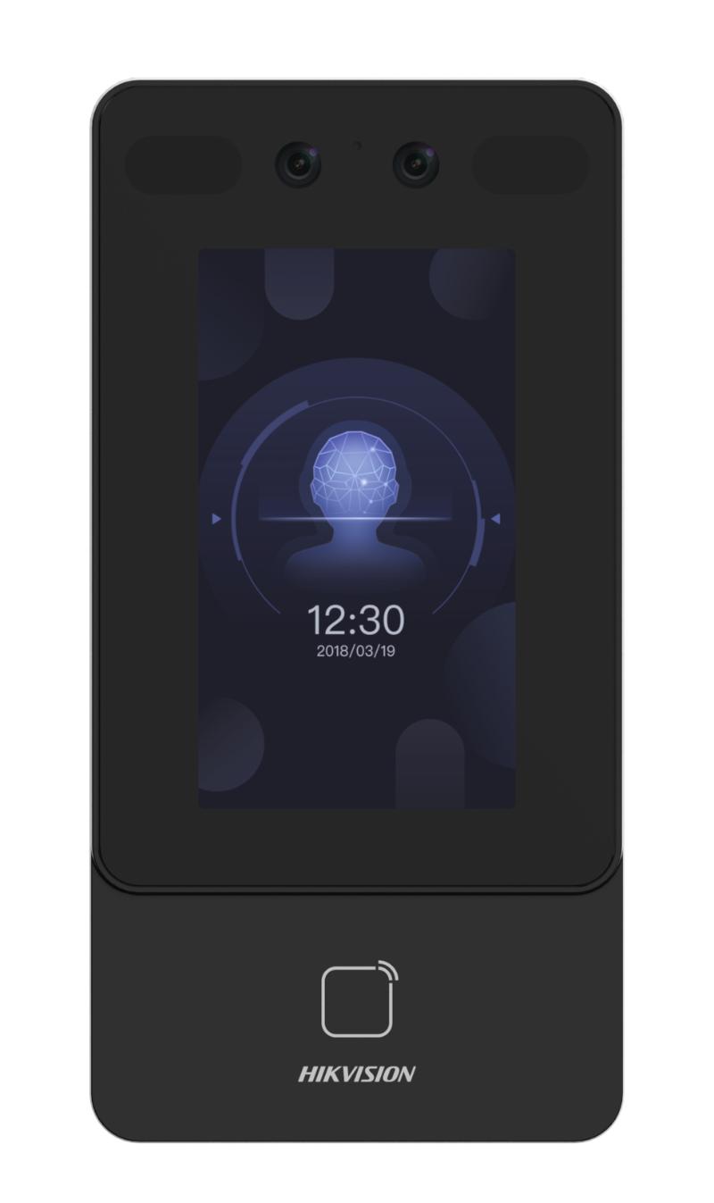 حضور و انصراف بخاصية التعرف على الوجه , Face Recognition Terminal, 4.3-inch LCD touch screen, 2 Mega pixel wide-angle lens, Built-in EM card reading modul Max.1500 faces capacity, and Max.3000 cards
