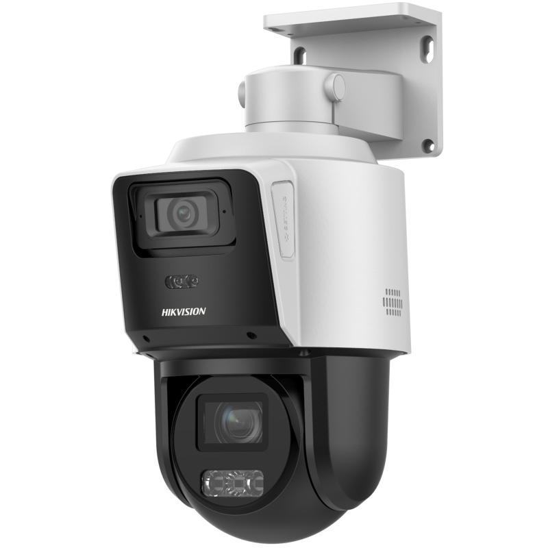 كاميرا شبكية متحركة 4ميقا TandemVu 4MP+4MP 4X POE PTZ Network Camera - Support Human and Vehicle Detection