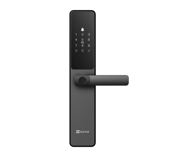 EZVIZ قفل الباب الذكي فتح ببصمة الإصبع والمفتاح الذكي