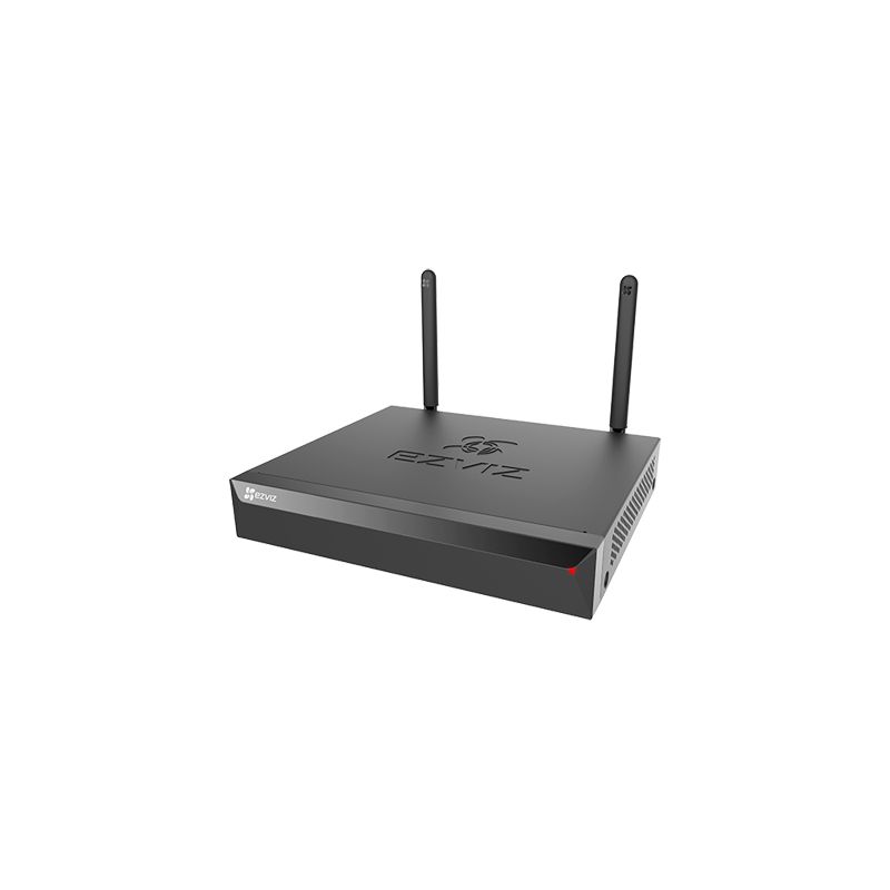 جهاز EZVIZ مسجل فيديو شبكي (NVR) لاسلكي من EZVIZ يدعم 8 كاميرات بدقه تصل MP5/3K مع تخزين 8TB واتصال WI-FI مع مخرجات VGA HDMI