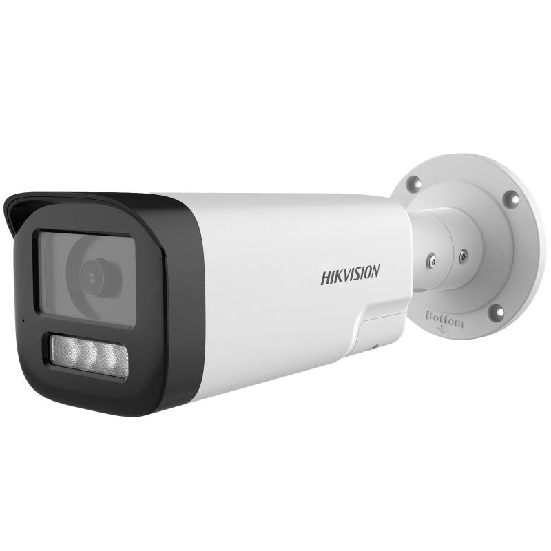 كاميرا 6ميقا رؤية ليلية 80متر ملونة 3K Two Way Audio Fixed Bullet built-in mic, and built-in speaker