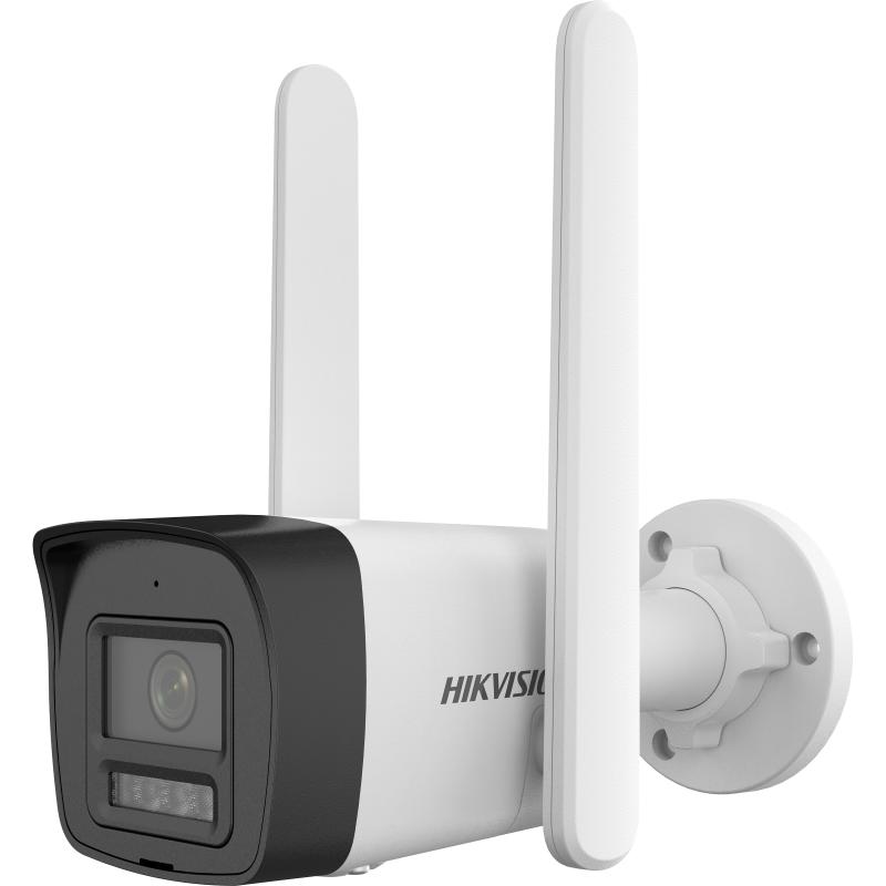 HIKVISION كاميرا2 ميجا خارجية ملونه و صوت 30 متر تدعم شفرة 4G