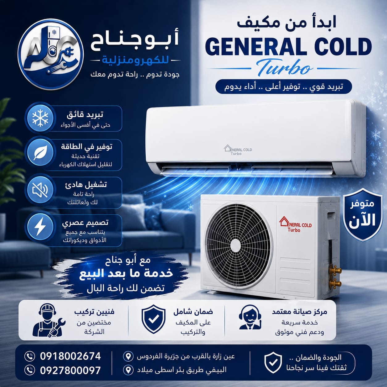 مكيف18 جنرال IC 4803