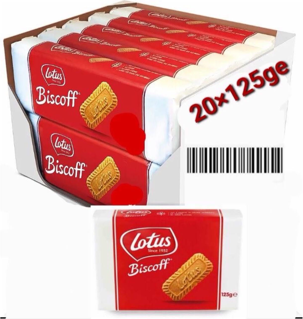 لۆتس 125 غرام * 20 عدد