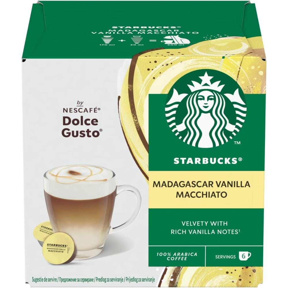 DOLCE GUSTO STARBUCKS VANILA 132G *3 ADD