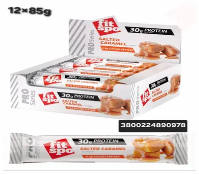 FIT SPO PROTEIN SALTED CARAMEL 85 G * 12 ADD