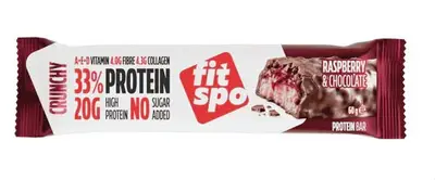 FIT SPO PROTEIN RASPBERY CHOCLATE  60G *12 ADD