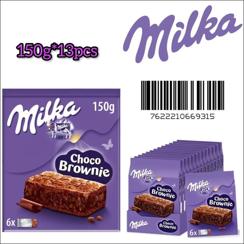 مێلکا چۆکۆ بڕوان 150 غرام * 13 عدد